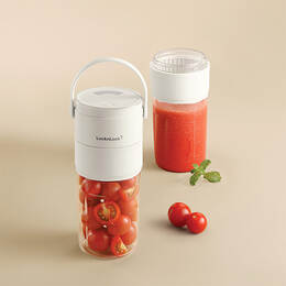 Máy xay sinh tố cầm tay LocknLock dung tích 475ml - Màu ngà - EJJ346IVY